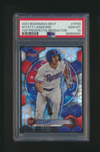 2023 Bowman's Best Wyatt Langford Top Prospects REFRACTOR PSA 10