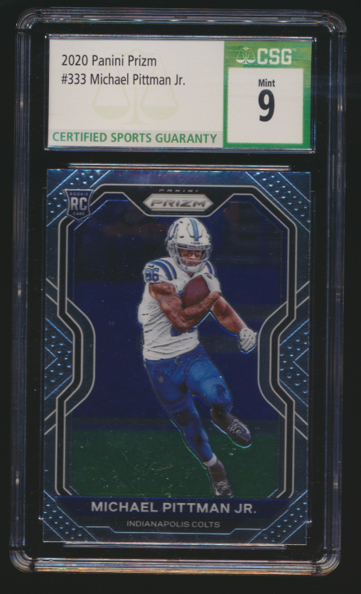 2020 Prizm Football Michael Pittman CSG 9