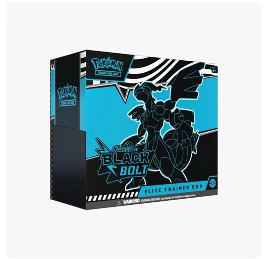 Pokemon Scarlet & Violet 10.5 Black Bolt Elite Trainer