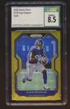 2020 Prizm Football Evan Engram Gold /10 CSG 8.5