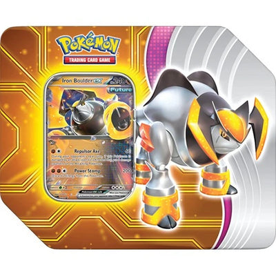 Pokemon Paradox Destinies EX Tin - Iron Boulder - 2024