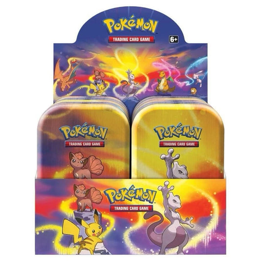 Pokemon: Kanto Power Mini Tin - Display Box Set of 10 Tins