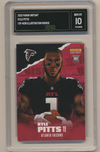 2021 Panini Instant Illustration Kyle Pitts RC GMA 10