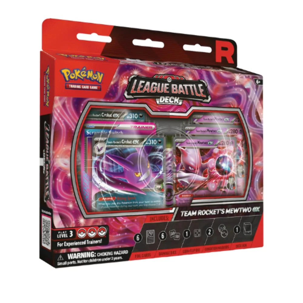 Pokémon Team Rocket’s Mewtwo ex League Battle Deck - Case of 6 Sealed