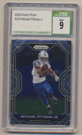 2020 Prizm Michael Pittman Jr RC CSG 9