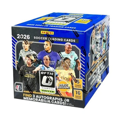 2026 Donruss Optic National Women's Soccer League NWSL Hobby Box
