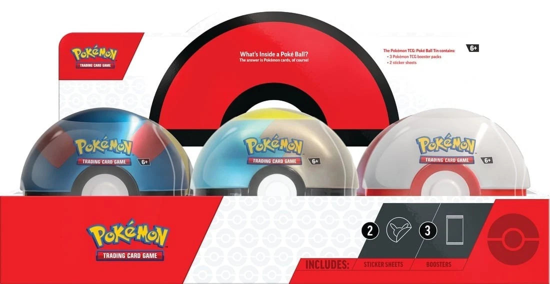 Pokemon Poke Ball Tin Reprint (Q4 2024)