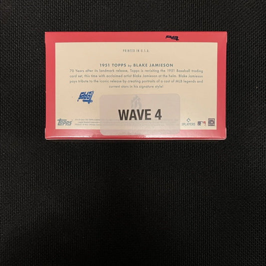 2021 Topps X 1951 Topps by Blake Jamieson Week 4 Wave 4 SEALED Box