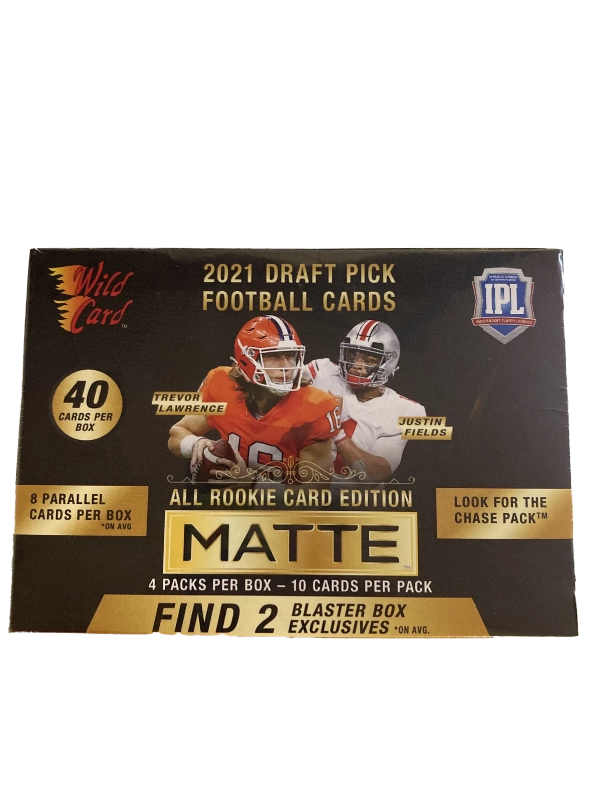 2021 Wild Card Matte Draft Pick Black Box