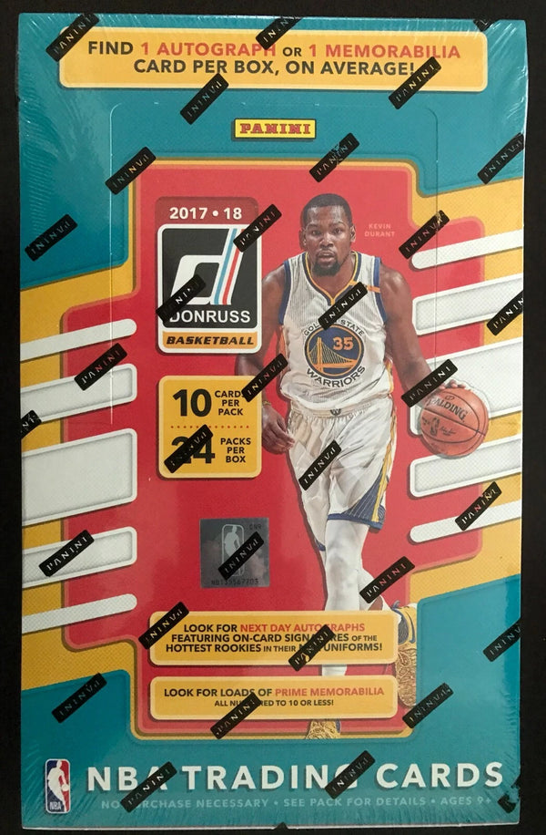 2017-18 Donruss Basketball Hobby Box