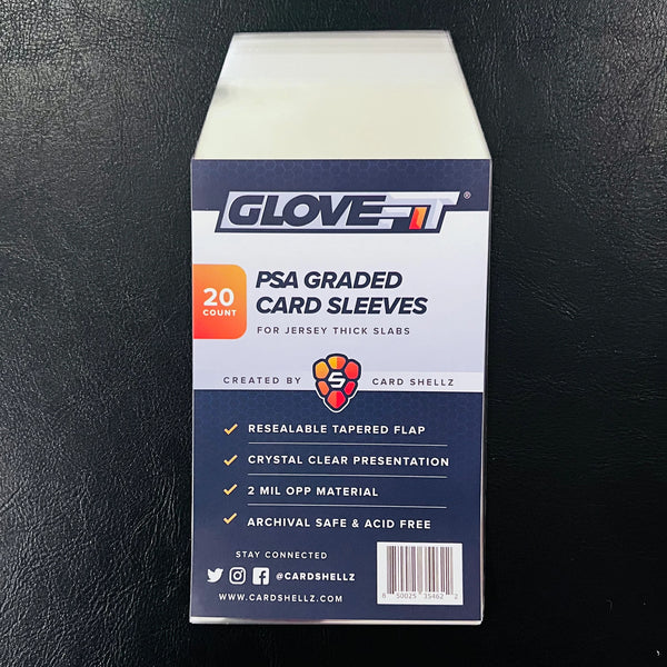 Glove-Fit Sleeves for PSA Thick Jersey Slabs