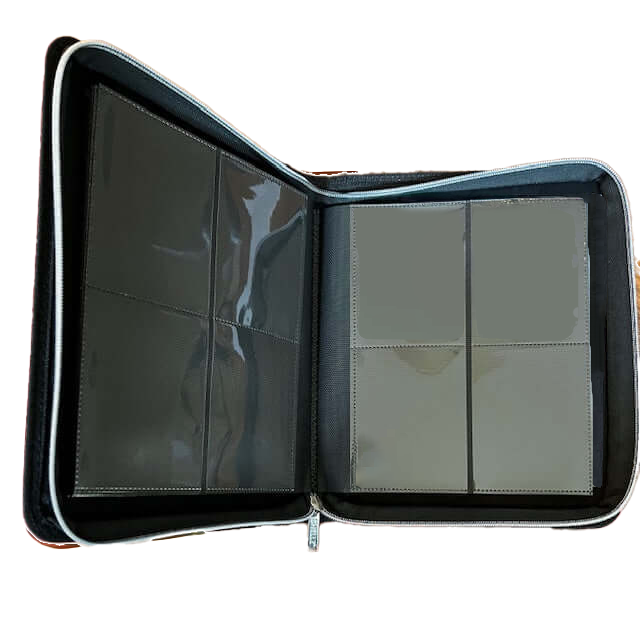 Toploader Binder 4-Pocket Pages - Black