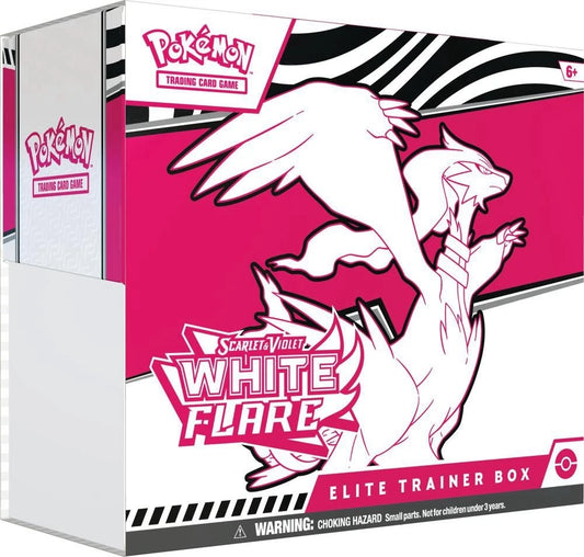 Pokemon Scarlet & Violet 10.5 White Flare Elite Trainer Box