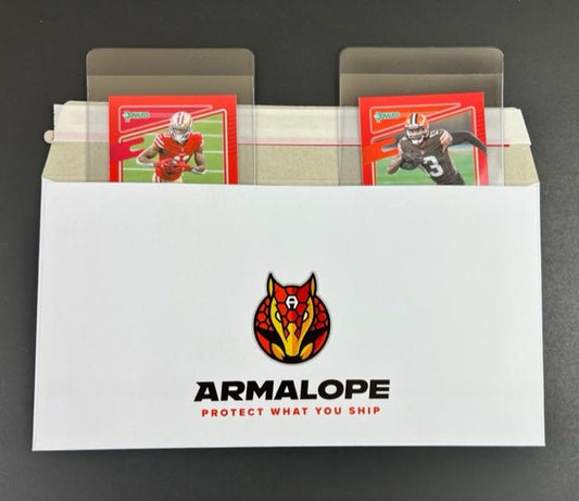 Armalope Lightweight Card Mailer - 0.90 oz. Double Pocket - Cardshellz