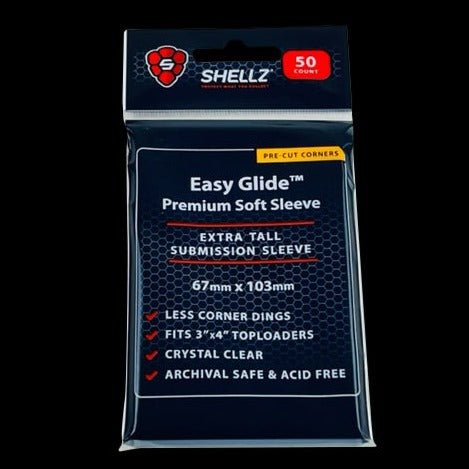 Easy Glide Submission Sleeves - Extra Tall - Cardshellz